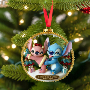 Spicy Alien Couple Ornament - Personalized Christmas Gifts For Couples 02TGTN160925