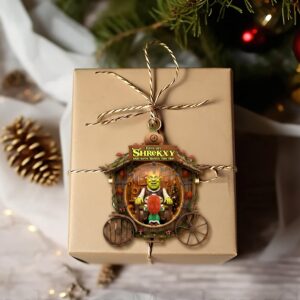 Alternative view of Spicy Swamp Couple Ornament - Personalized Christmas Gifts For Couples 01TOLU141025