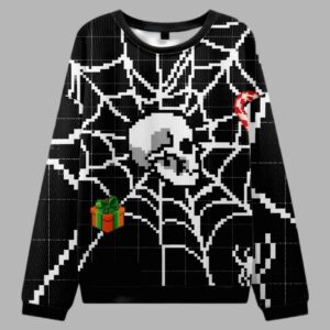 Spider Web Ugly Christmas Sweater - gullprint.com