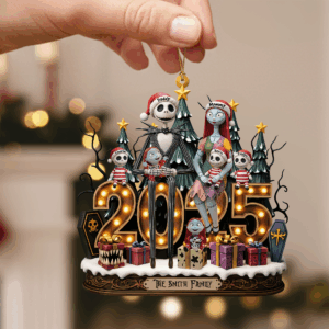 Alternative view of Spooky Family Ornament - Personalized Gifts For Family 05pati050925