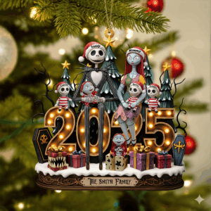 Spooky Family Ornament - Personalized Gifts For Family 05pati050925