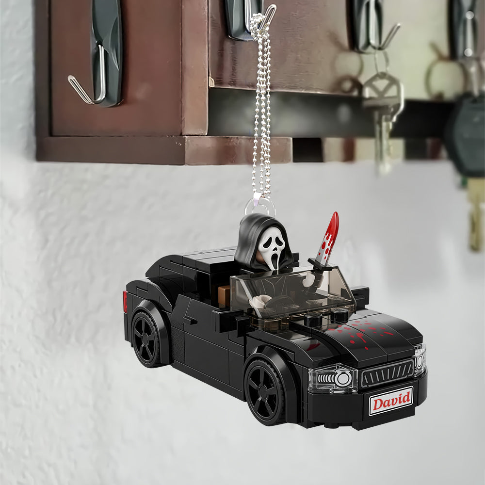 Spooky Ride Car Ornament - Personalized Gifts For Horror Movie Fans 01pgqn060925 - Image 3