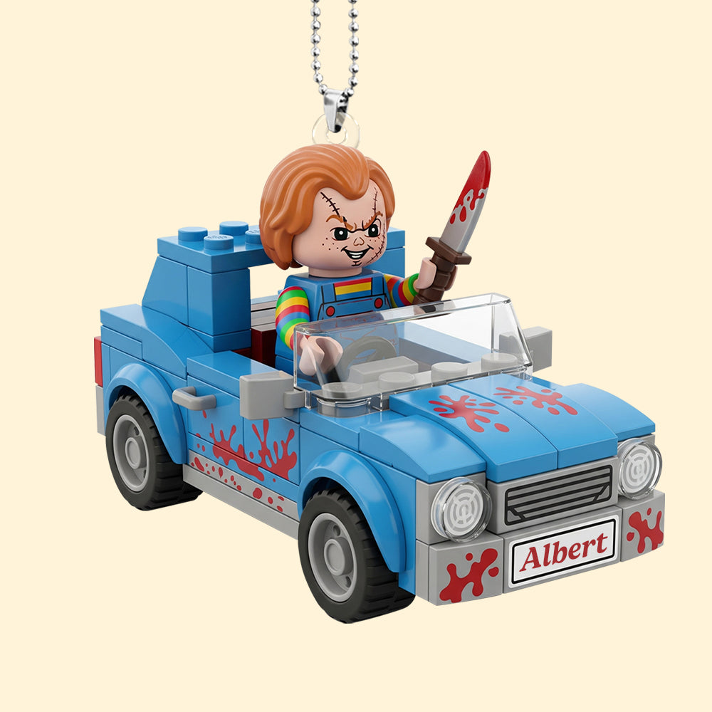 Spooky Ride Car Ornament - Personalized Gifts For Horror Movie Fans 01pgqn060925 - Image 4