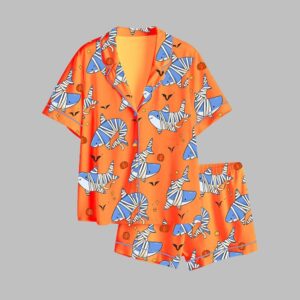 Spooky Sharks Halloween Pajama Set