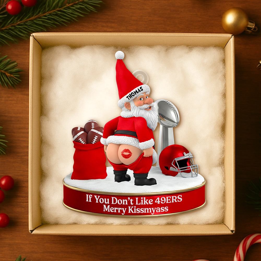 Sport Lover Gnome Ornament - Personalized Gift For Sport Lover Christmas Ornament 04OHDT221025 - Image 3