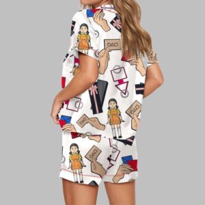 Alternative view of Squid Games Pajama Set For Women