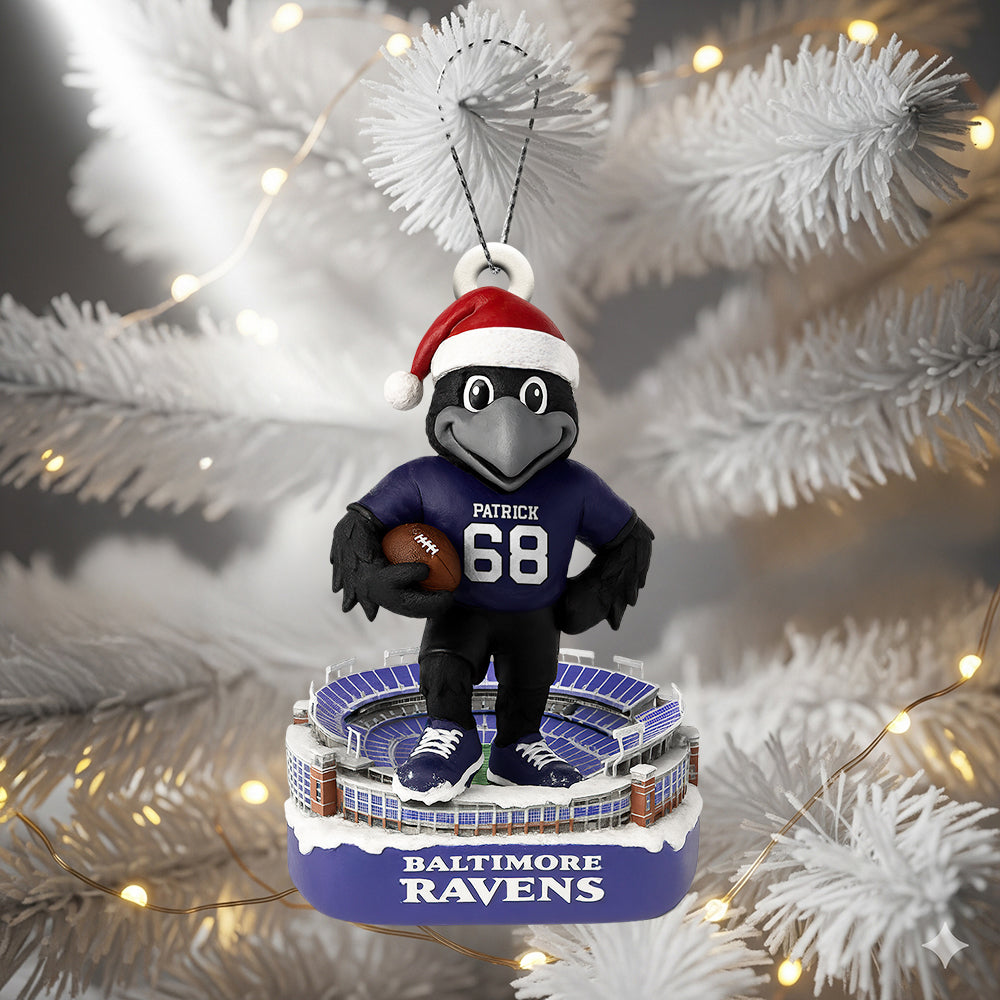 Stadium Spirit Christmas Ornament Personalized Gifts For Football Lovers 02HUDT180925 - Image 4