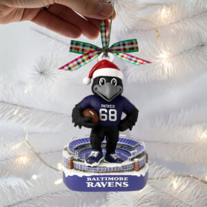 Alternative view of Stadium Spirit Christmas Ornament Personalized Gifts For Football Lovers 02HUDT180925