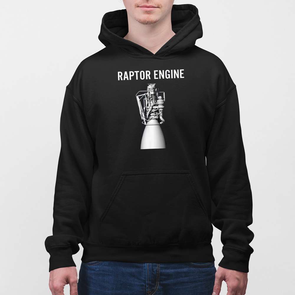 Starship Raptor Engine For Space Explorer & Rocket Scientist Shirt - Image 5