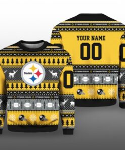 Steelers Football 2025 Ugly Christmas Sweater