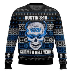 Stone Cold Steve Austin 3 16 Ugly Christmas Sweater
