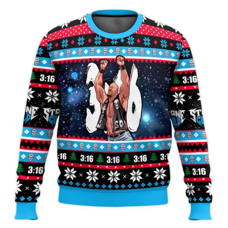 Stone Cold Steve Austin Ugly Sweater