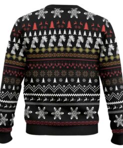 Alternative view of Stop Looking At My Cock Ugly Christmas Sweater