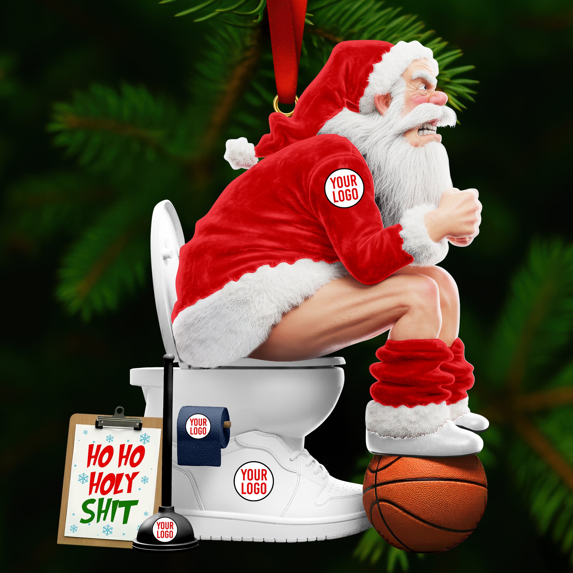 Alternative view of Strong Rival Ornament - Personalized Gifts 03qhqn241025