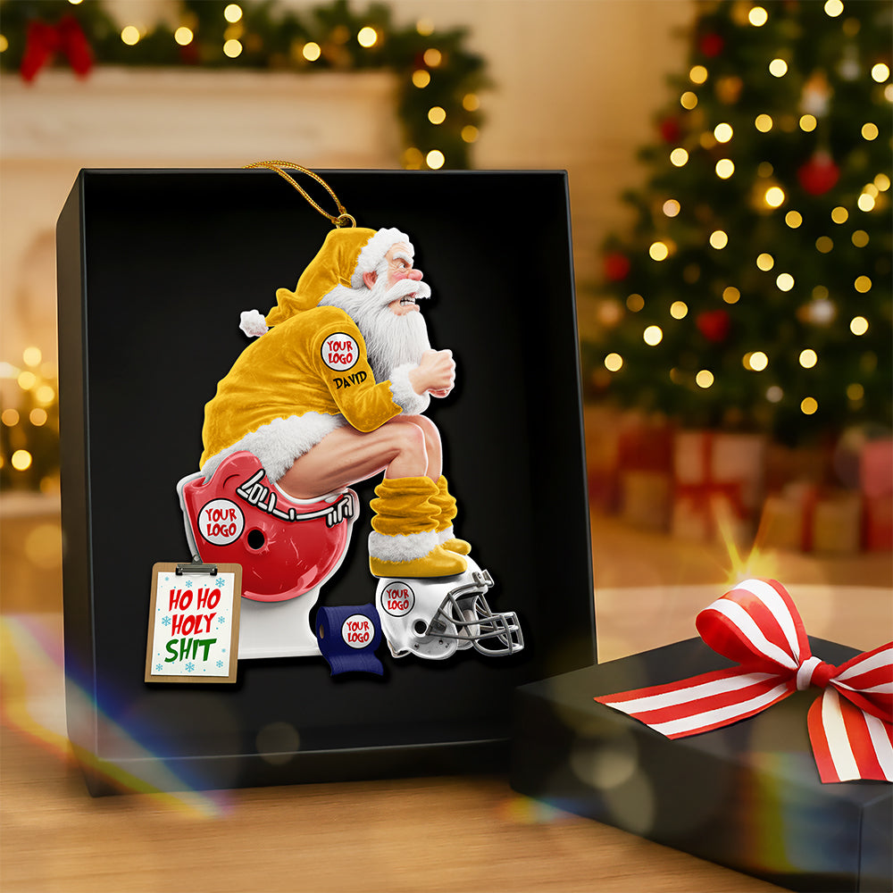 Alternative view of Strong Rival Sports - American Football Ornament - Personalized Gifts