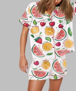 Alternative view of Summer Fruit FDT Print Pajama Set