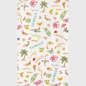 Summer Memories Fruity Cocktails Tropical Trees Sandy Beaches Beach Towel