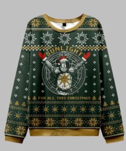 Alternative view of Sunlight for All This Christmas Ugly Sweater 2025 Christmas