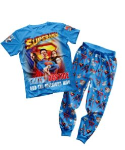 Superman Truth Justice And The American Way Pajamas Set
