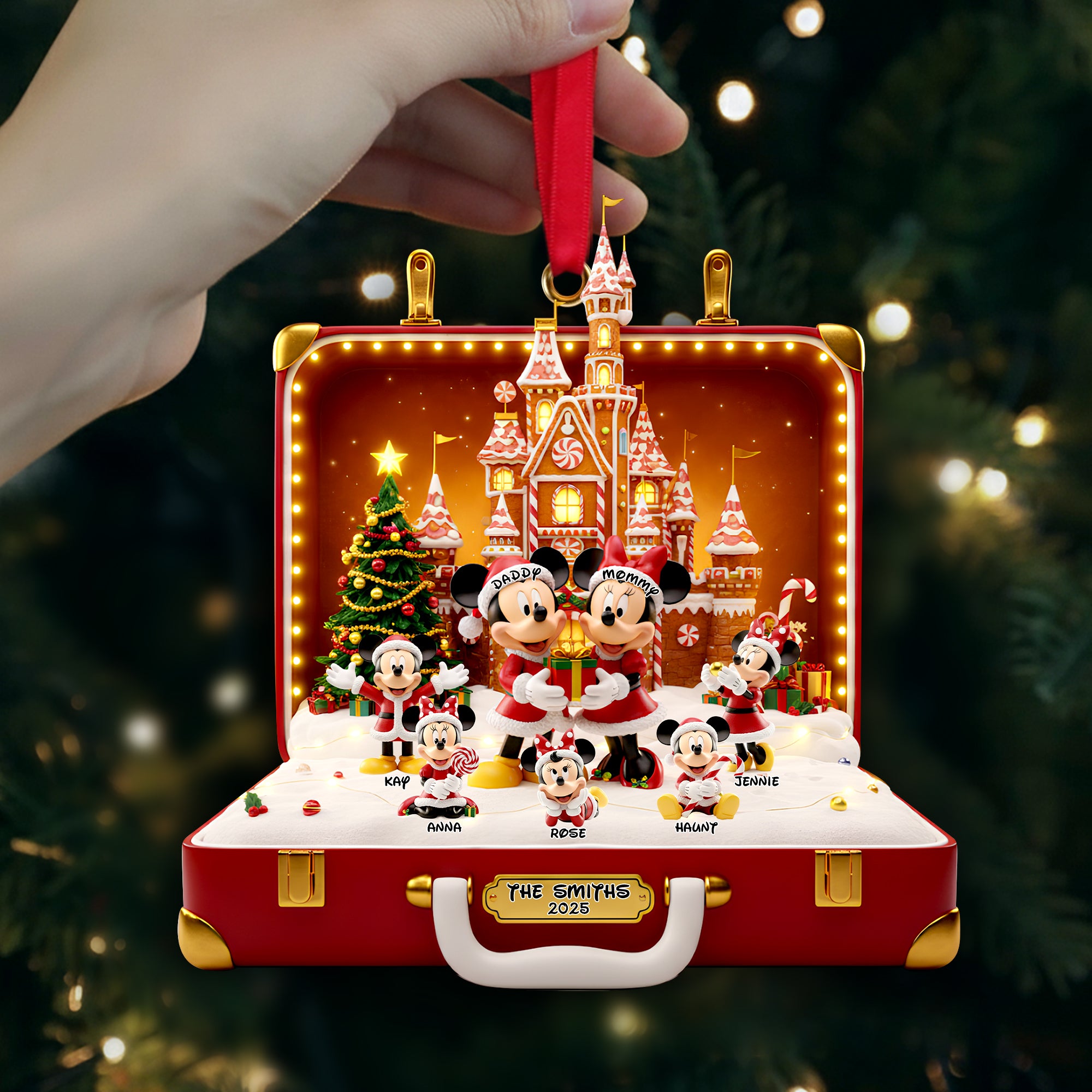 Sweet Memories Family Ornament - Personalizrd Gift For Family 06KILU061125 - Image 3