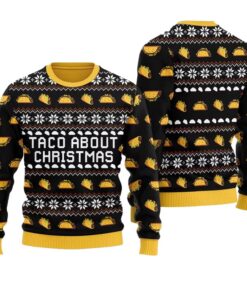 Alternative view of Taco About Christmas Ugly Christmas Sweater