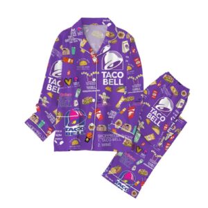Alternative view of Taco Bell Fast Food Pajamas Set