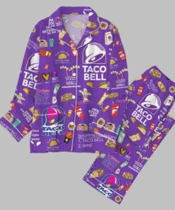 Taco Bell Wine Pajama Set