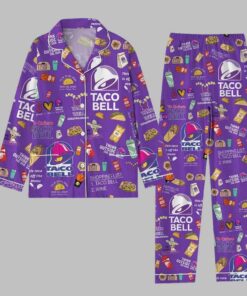 Alternative view of Taco Bell Wine Pajama Set