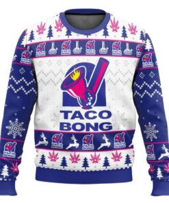 Taco Bong Ugly Christmas Sweater