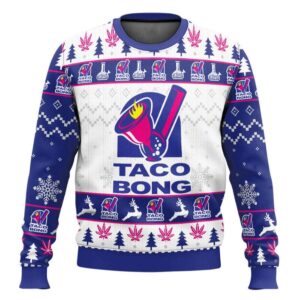Taco Bong Ugly Christmas Sweater