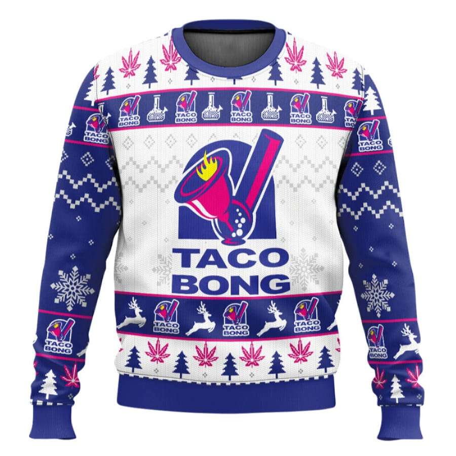 Taco Bong Ugly Christmas Sweater
