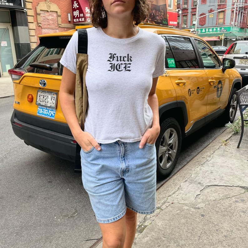 Abolish ICE Croptop, Fuck ICE Crop Top, LA Ice Protest, Resistance for March