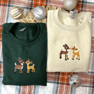 Christmas Embroidered Sweatshirt, Vintage Christmas Hoodie, Christmas tshirt