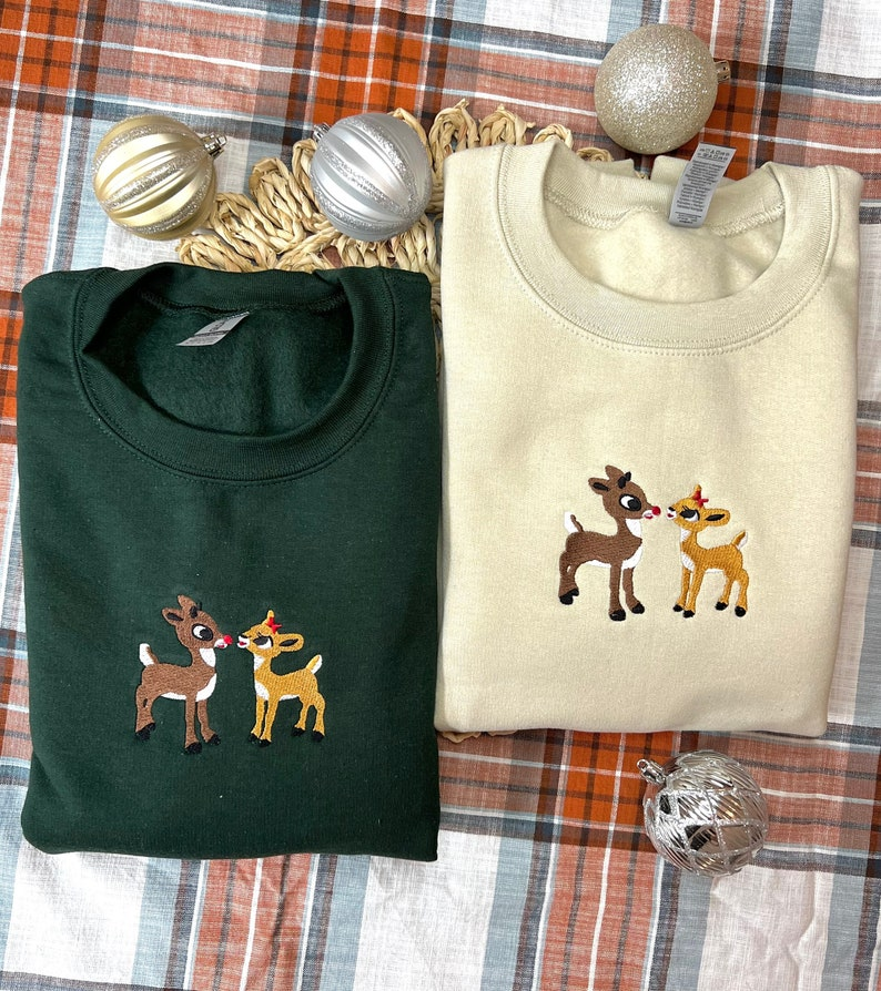 Christmas Embroidered Sweatshirt, Vintage Christmas Hoodie, Christmas tshirt