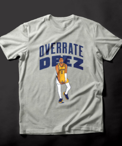 Alternative view of Overrate Deez - Haliburton Tee