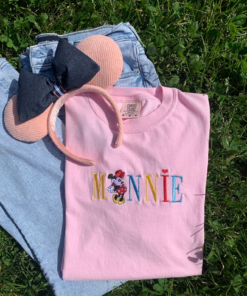 Alternative view of Vintage Minnie Embroidered tee