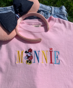 Vintage Minnie Embroidered tee