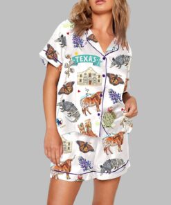 Texas Travel Pajama Set