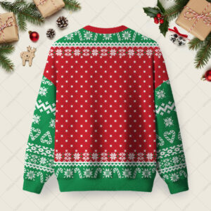 Alternative view of That's What I Do Ugly Christmas Fuzzy Fleece Sweatshirt