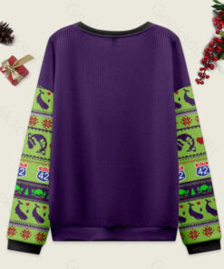 Alternative view of The Answer to Everything Ugly Christmas Sweater Sweatshirt