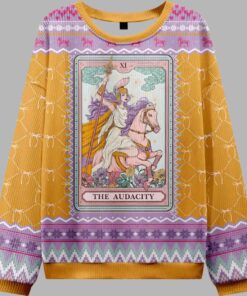 The Audacity Tarot Card Ugly Christmas Sweater