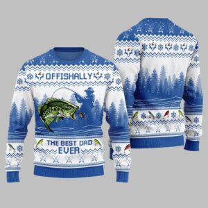 The Best Dad Ever Ugly Sweater Christmas 2025 - Grishko.com