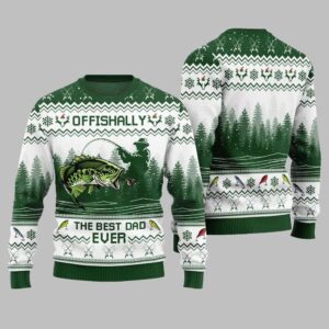 Alternative view of The Best Dad Ever Ugly Sweater Christmas 2025 - Grishko.com