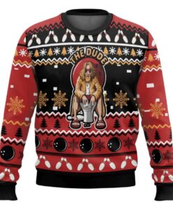 The Big Lebowski The Dude Ugly Christmas Sweater