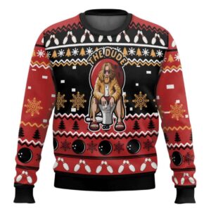 The Big Lebowski The Dude Ugly Christmas Sweater