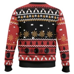 Alternative view of The Big Lebowski The Dude Ugly Christmas Sweater