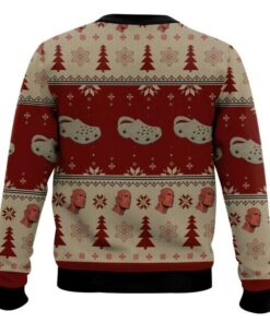 Alternative view of The Crock The Rock Meme Ugly Christmas Sweater