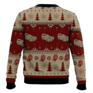 Alternative view of The Crock The Rock Meme Ugly Christmas Sweater