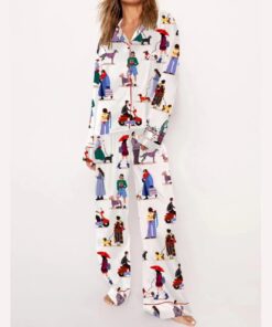 Alternative view of The Dog Walker Pajama Set