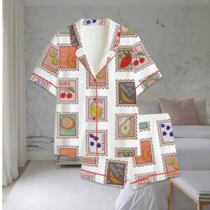 The Fruit Of The Spirit Satin Pajama Set